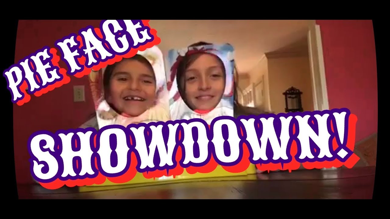 PIE FACE SHOWDOWN!