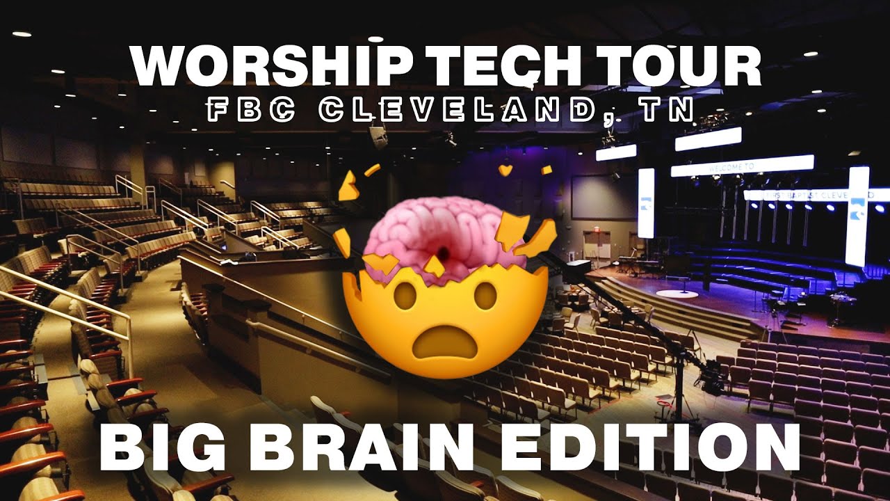 Church Tech Tour - BIG Brain Solutions 🤯 at FBC Cleveland, TN