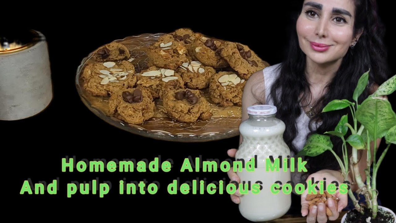 Homemade Almond Milk + Zero-Waste Cookies | Healthy & Easy!