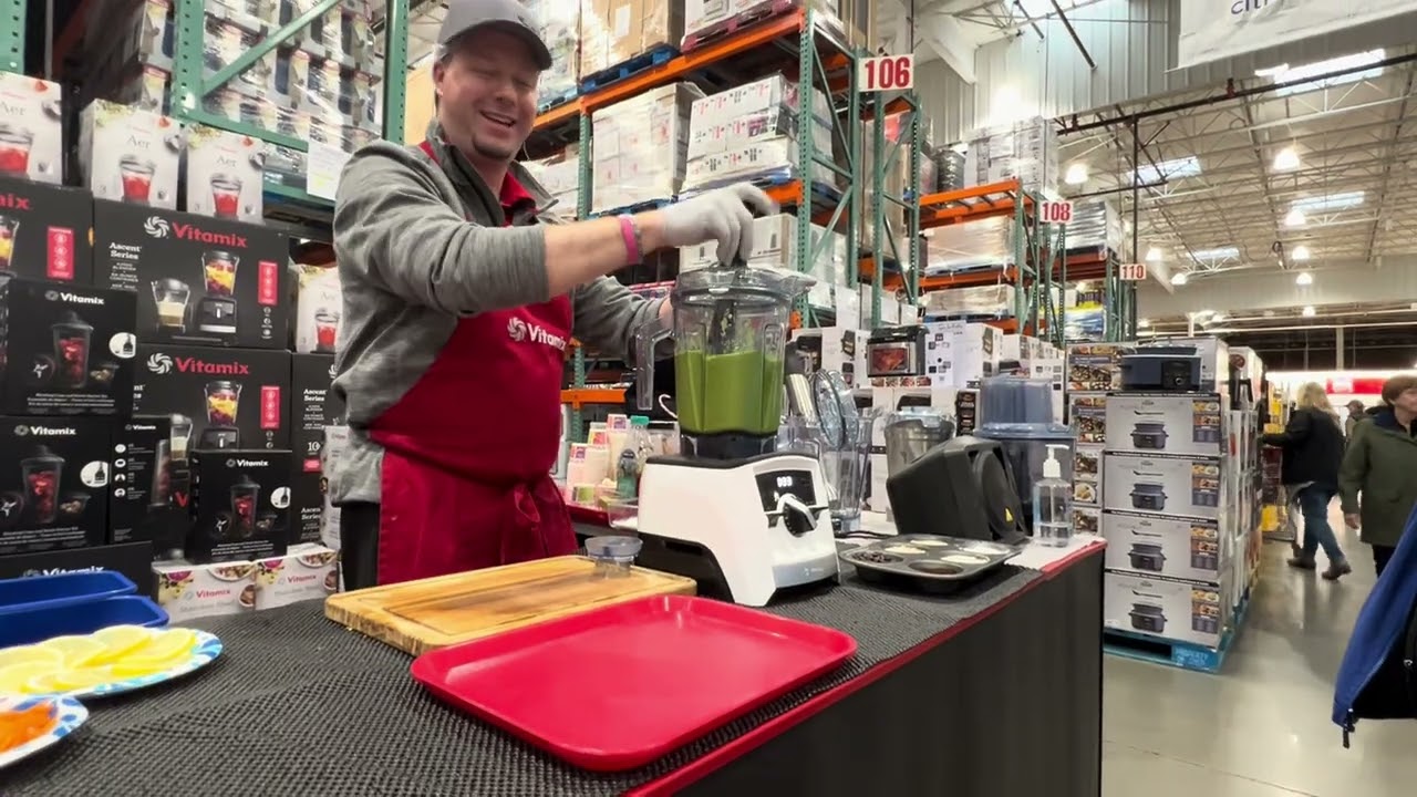 Vitamix Blender - The Best Vitamix Costco Demonstration. Newest.