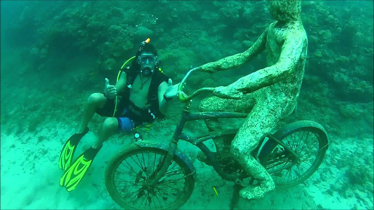 Grenada Underwater Sculpture Park.wmv