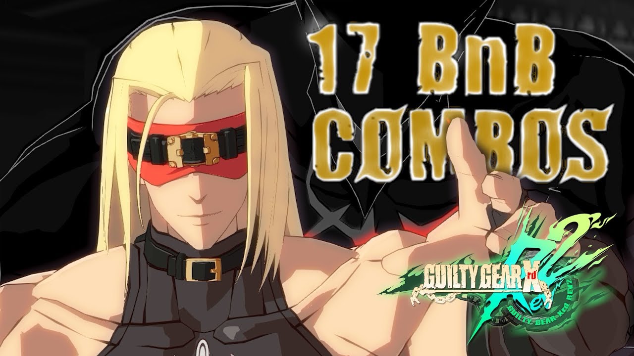【Guilty Gear Xrd: Rev 2】Zato=1 BnB Combos (w/ Controller Display)