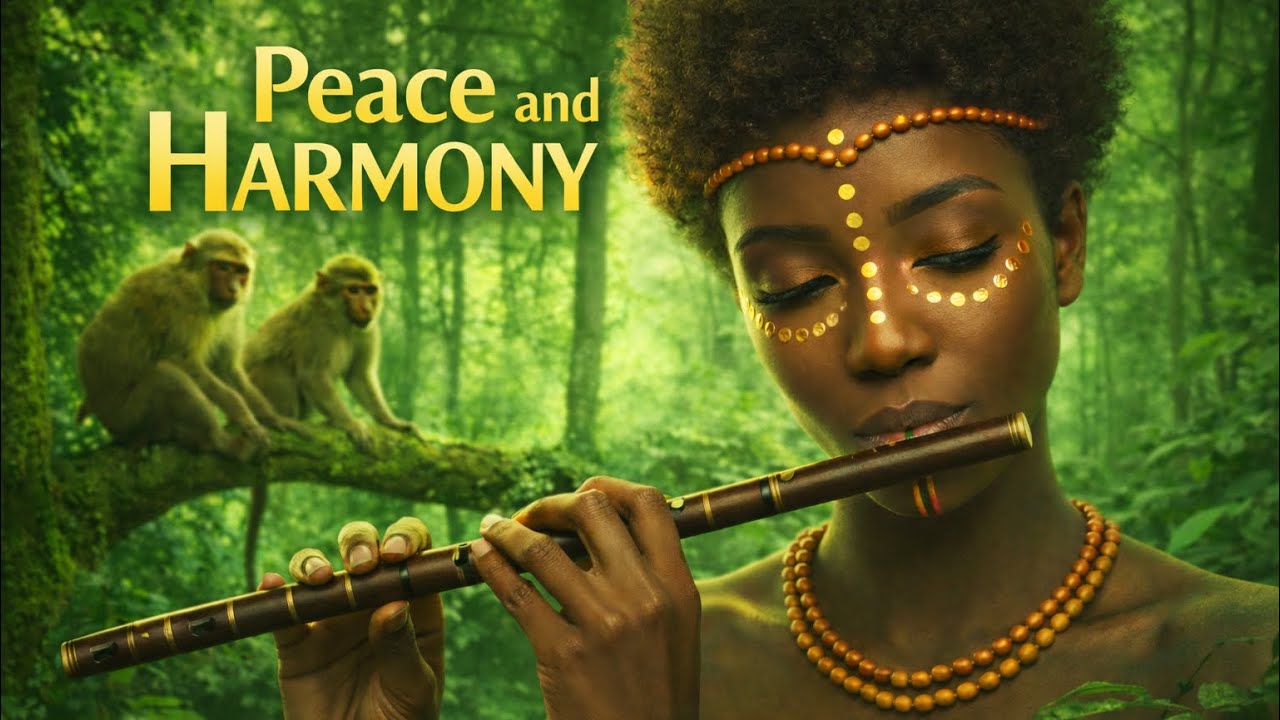 Deep Sleep Music – Calm Night Zulu Ambience | Peace And Harmony | 1 Hour
