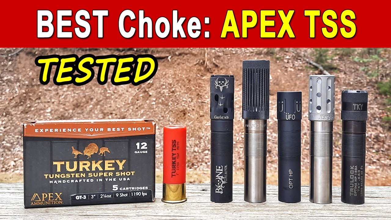 Лучший чок для патронов APEX TSS для охоты на индейку | Протестировано