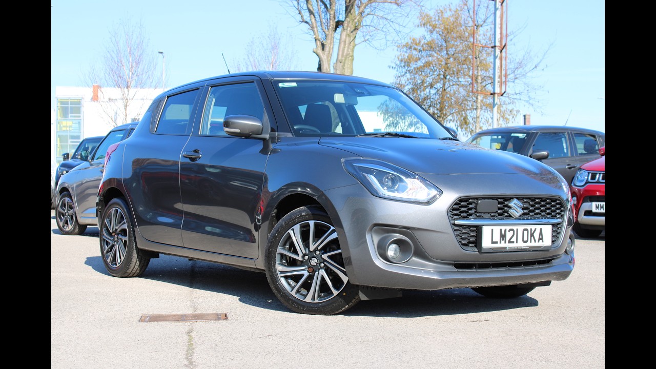 LM21 OKA Suzuki Swift SZ5 CVT Auto 1.2 MHEV 5dr ineral Grey 2021 г.