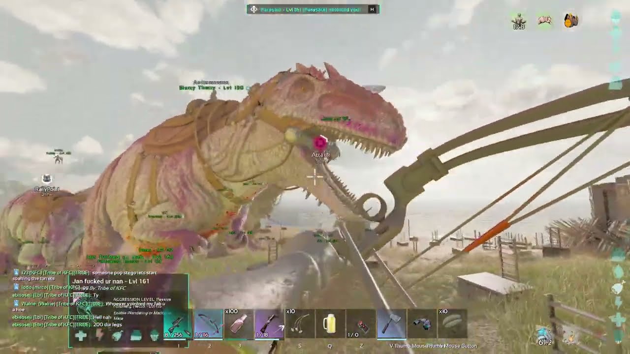 Party Fobbing A Lava Cave | ARK Ascended Official PvP