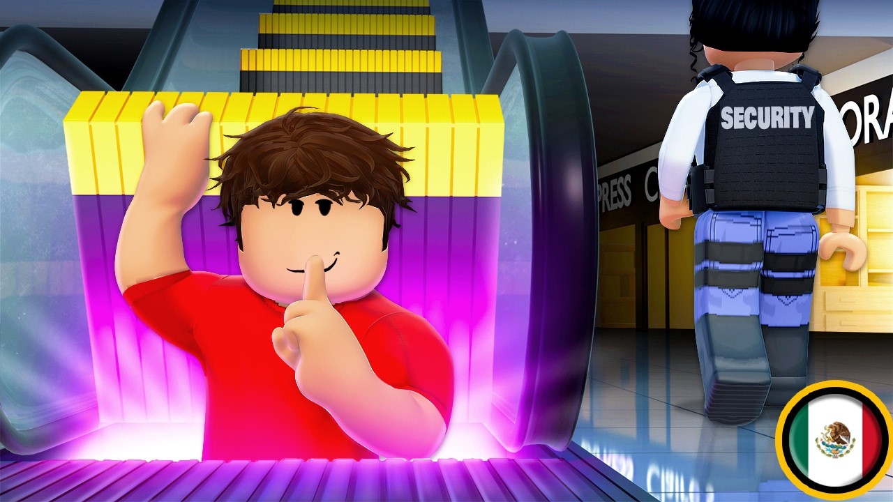 Construyó una Habitación Secreta en LA PLAZA... (Película Roblox)