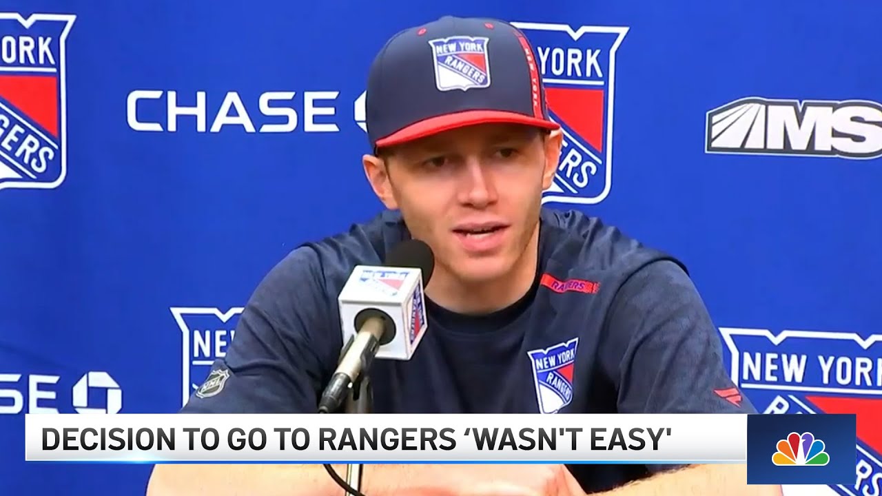Patrick Kane Says Decision to Go to Rangers &lsquo;Wasn't Easy'