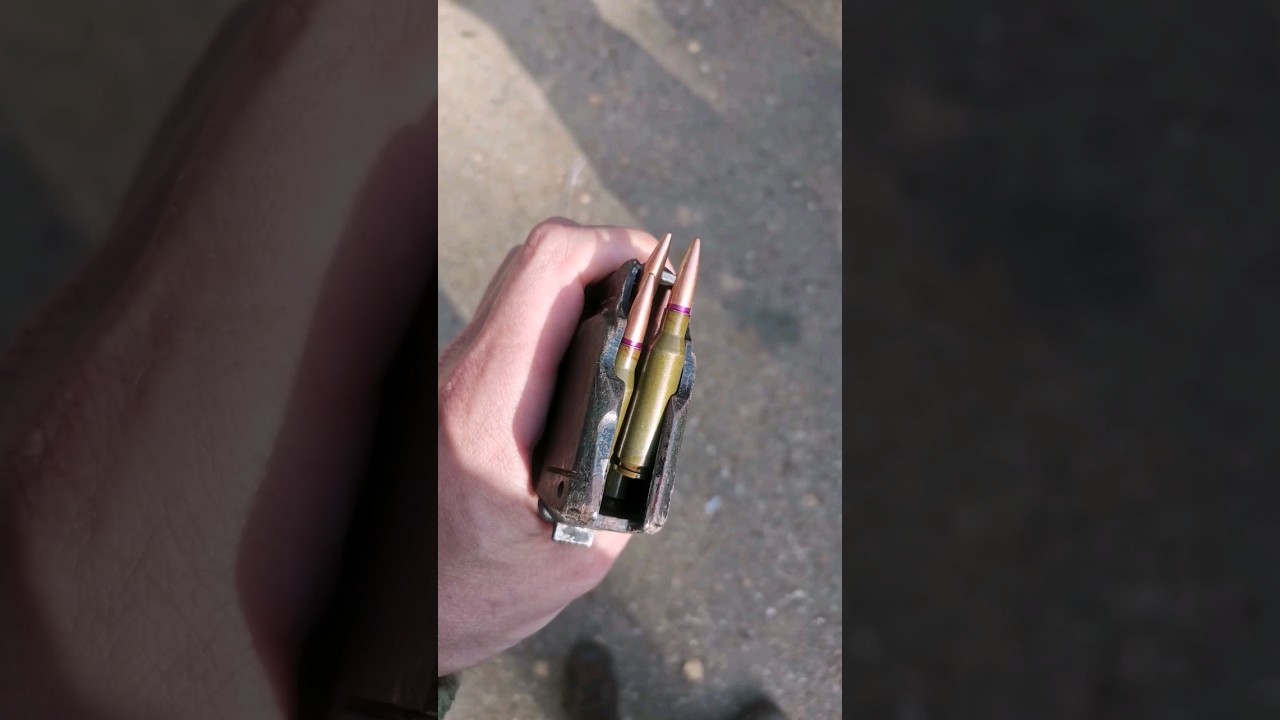 Заклинил магазин патронами / как нельзя снаряжать магазин автомата Калашникова