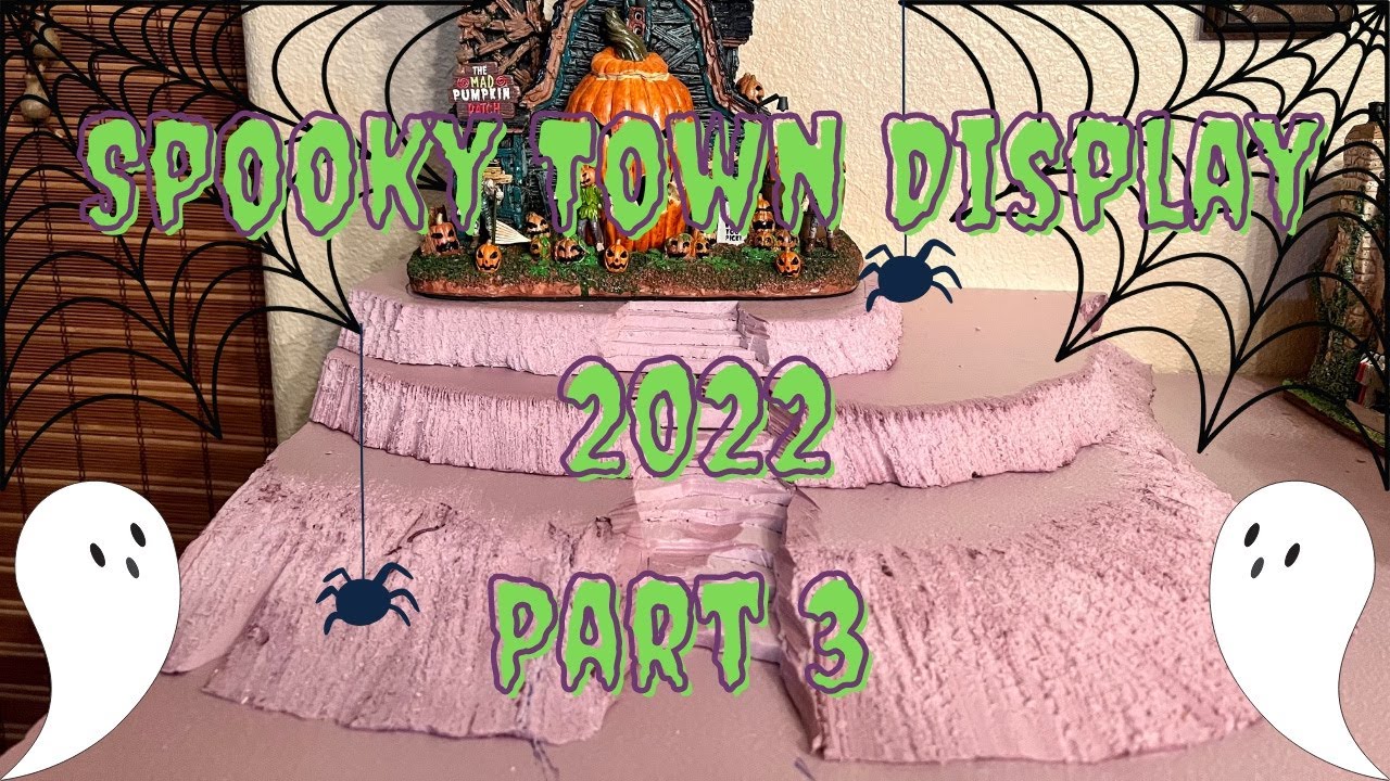 Lemax Spooky Town Display 2022 Part 3
