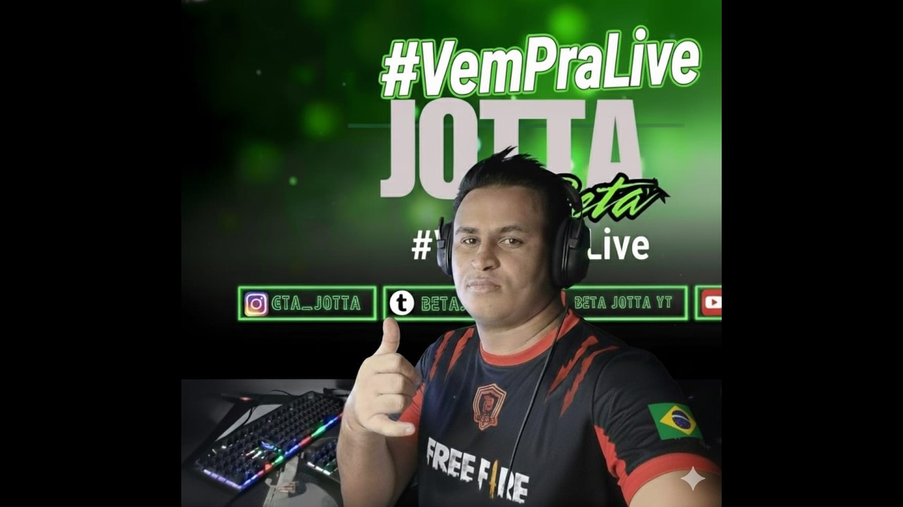 LIVE ON SO VEM FREEFIRE DE QUALIDADE PRA VC NO #mobilador 🟢💥#aovivo 🟢💥#fluxo DEUS E BOM SEMPRE CREIA