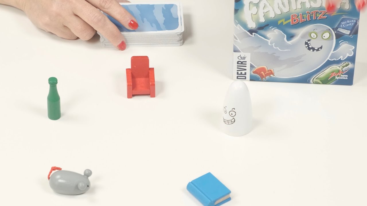 Fantasma Blitz, un juego de lógica y rapidez muy divertido