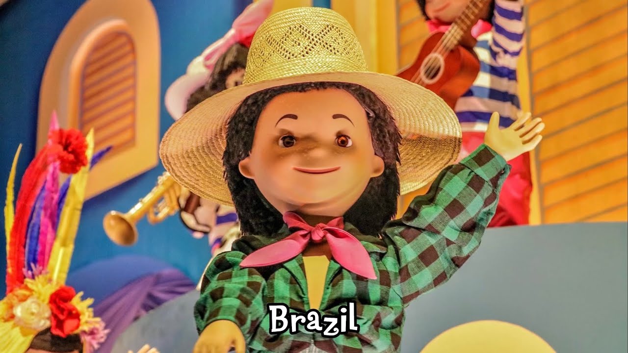 Every country in “it’s a small world” at Disneyland Paris
