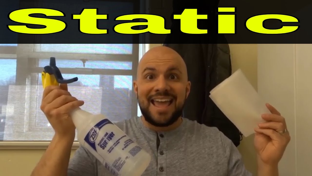 How To Get Rid Of Static From Furniture-Easy Tutorial