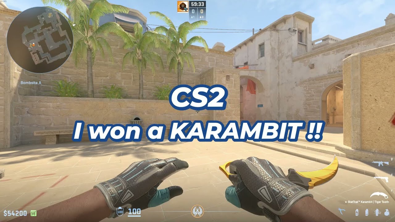 CS2 - CRAZIEST trade up ever Karambit knife TIGER TOOTH
