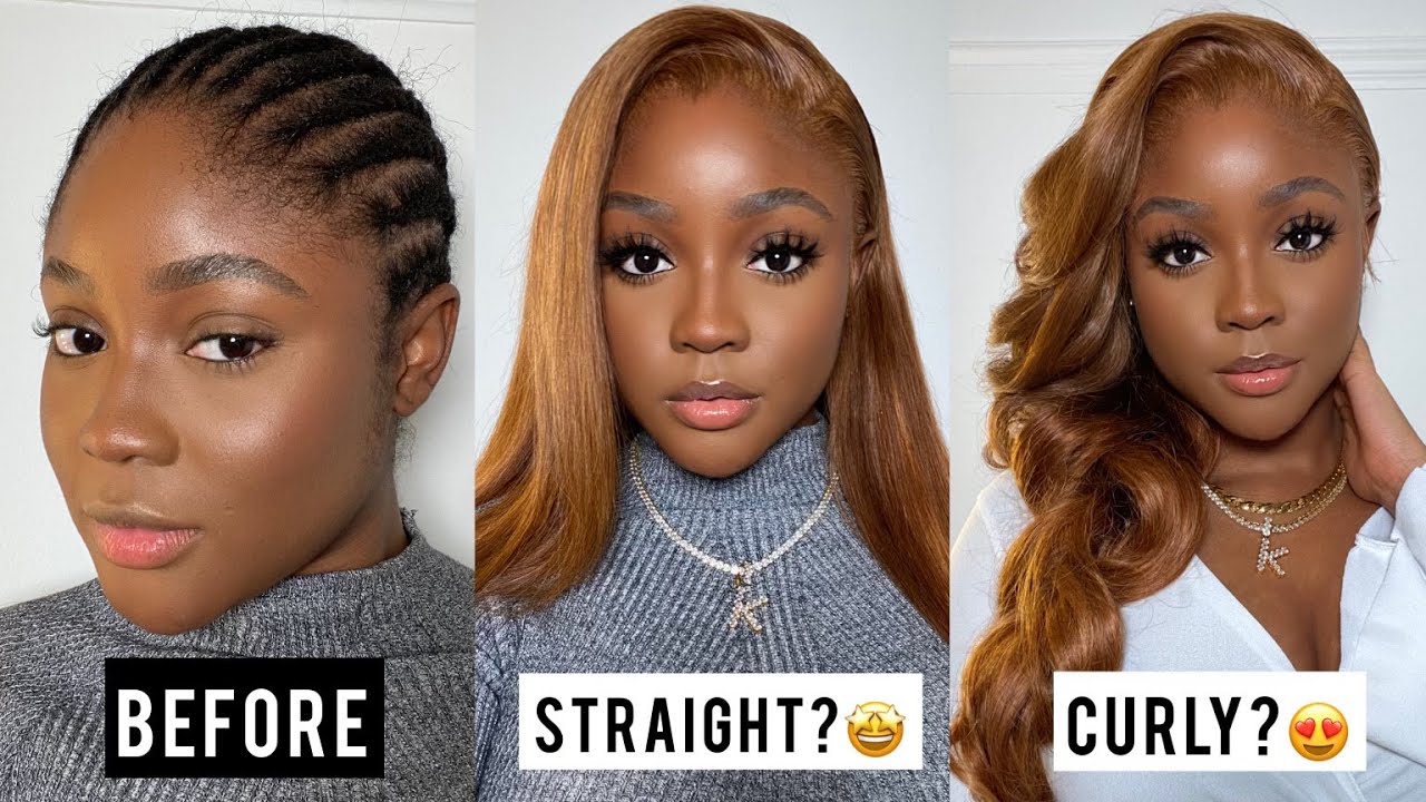 Low hairline frontal wig install ft @kaisercoby !