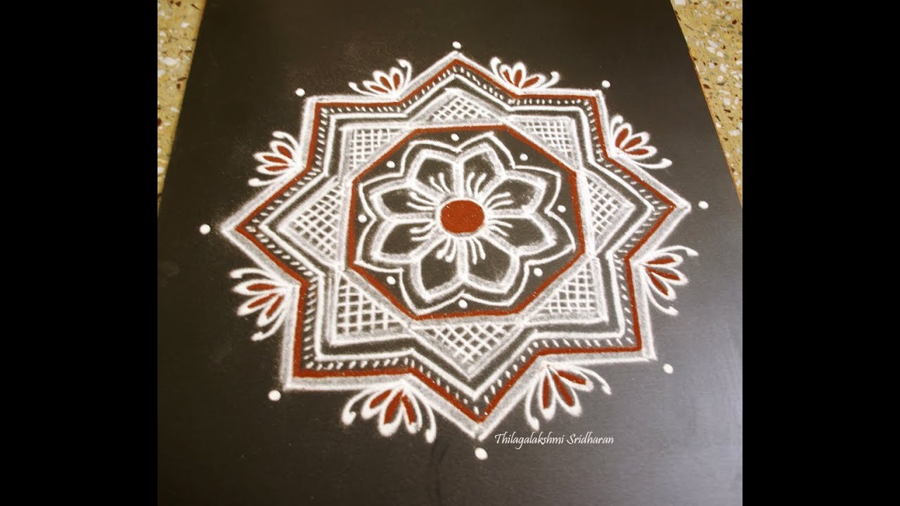 Navarathri/Dussehra Freehand Kolam