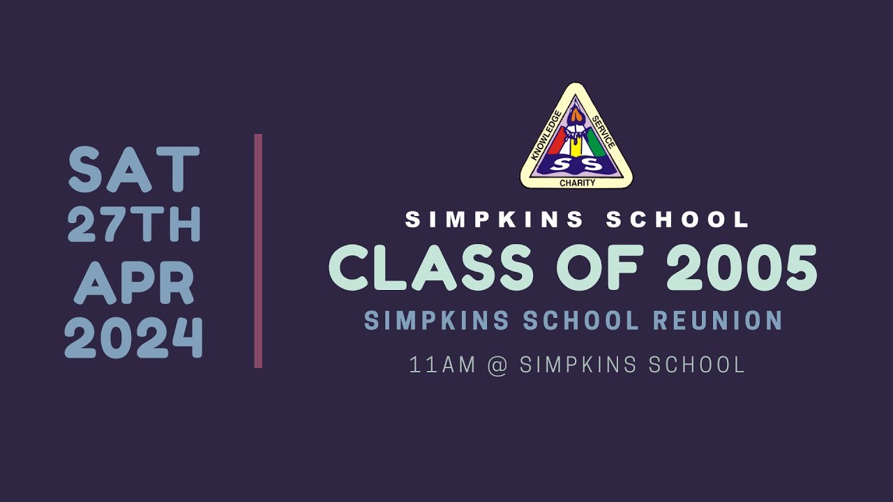Simpkins School | Reunion | Class of 2005