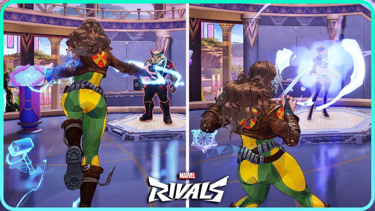Все реплики Роуг, украденные у героев Marvel Rivals