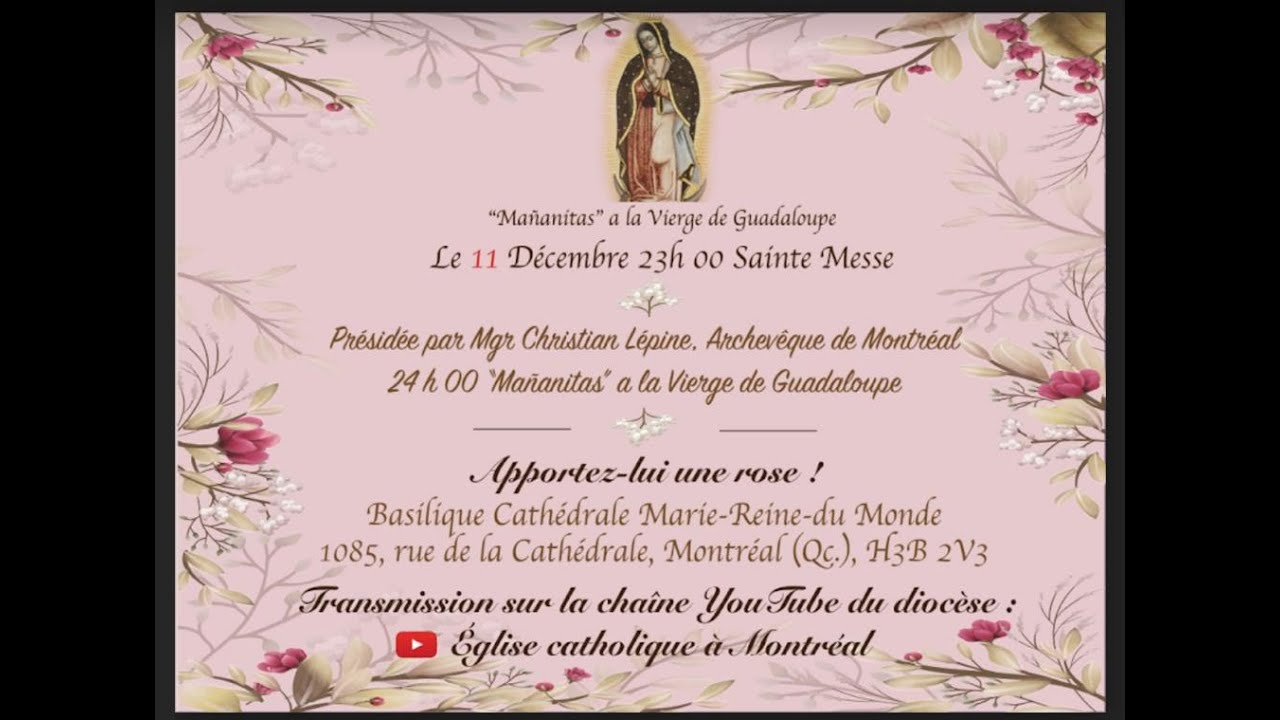Mañanitas à la Vierge de Guadalupe 2025