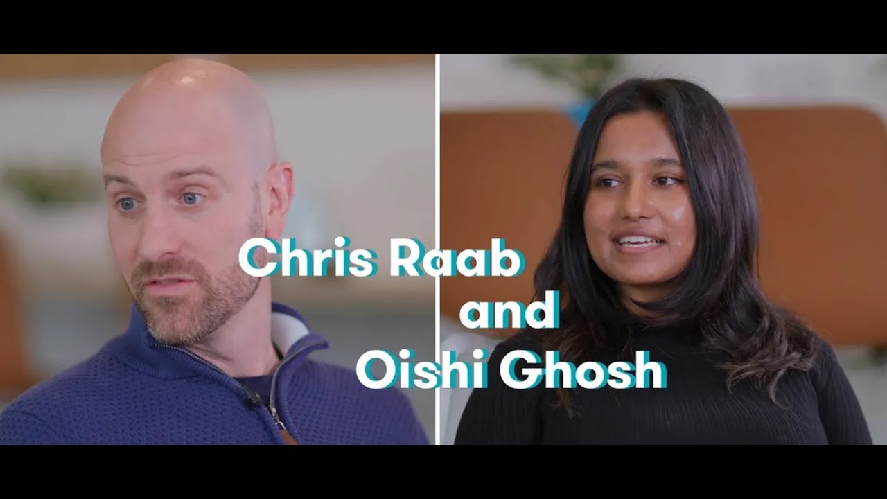 In conversation with..... Chris Raab and Oishi Ghosh