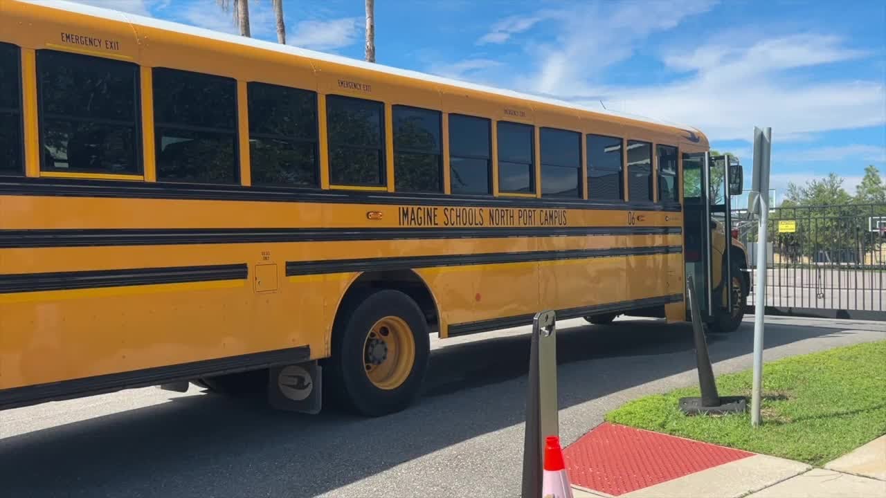 Lockdown lifted at Imagine Schools in North Port; ammunition found on school bus