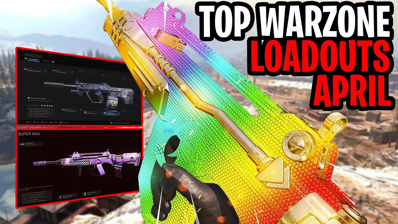 Best Loadouts in Warzone April 2021! (Including Sykov)