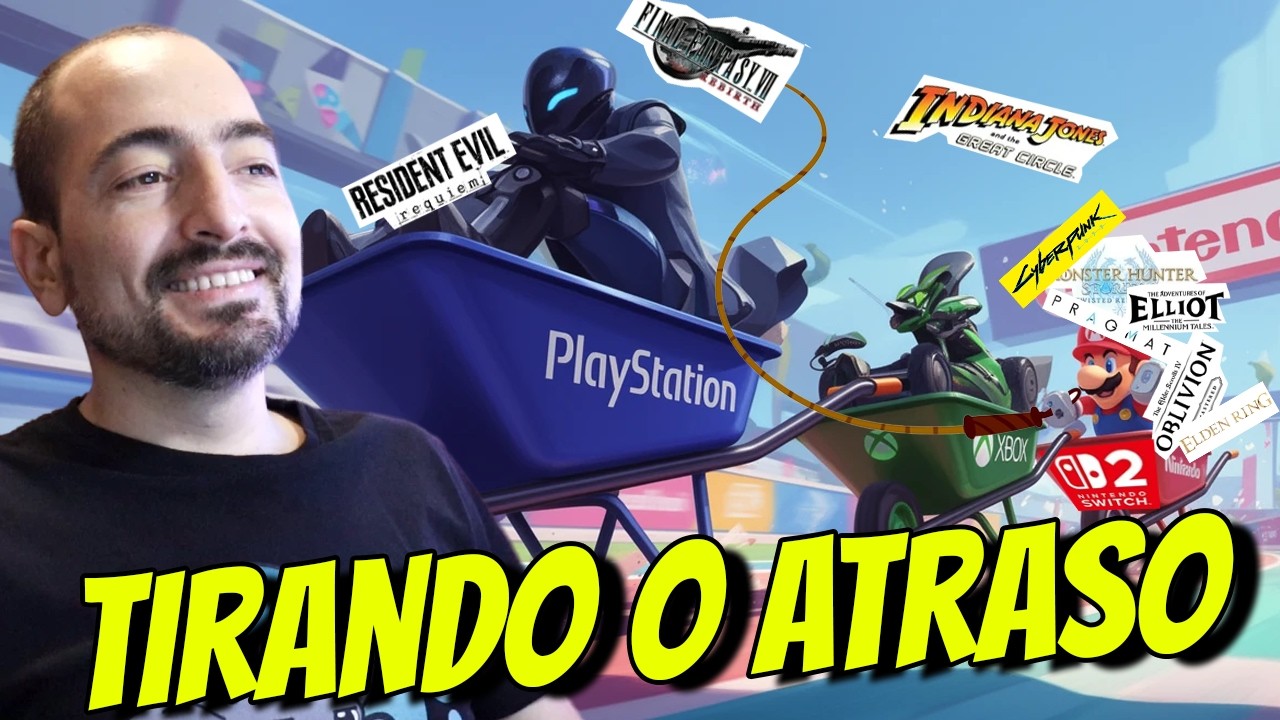 SWITCH 2 ESTÁ TIRANDO O ATRASO DA NINTENDO