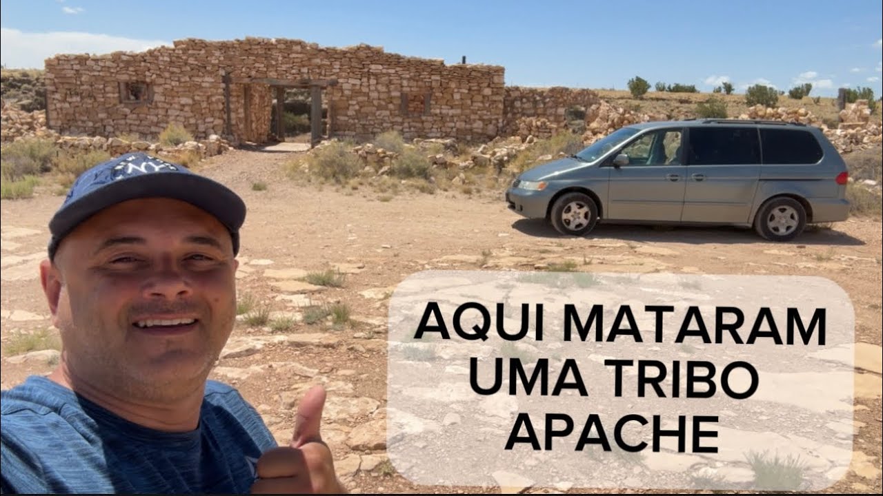 ENCONTREI UMA FAMÍLIA BRASILEIRA, viajando num MOTORHOME.