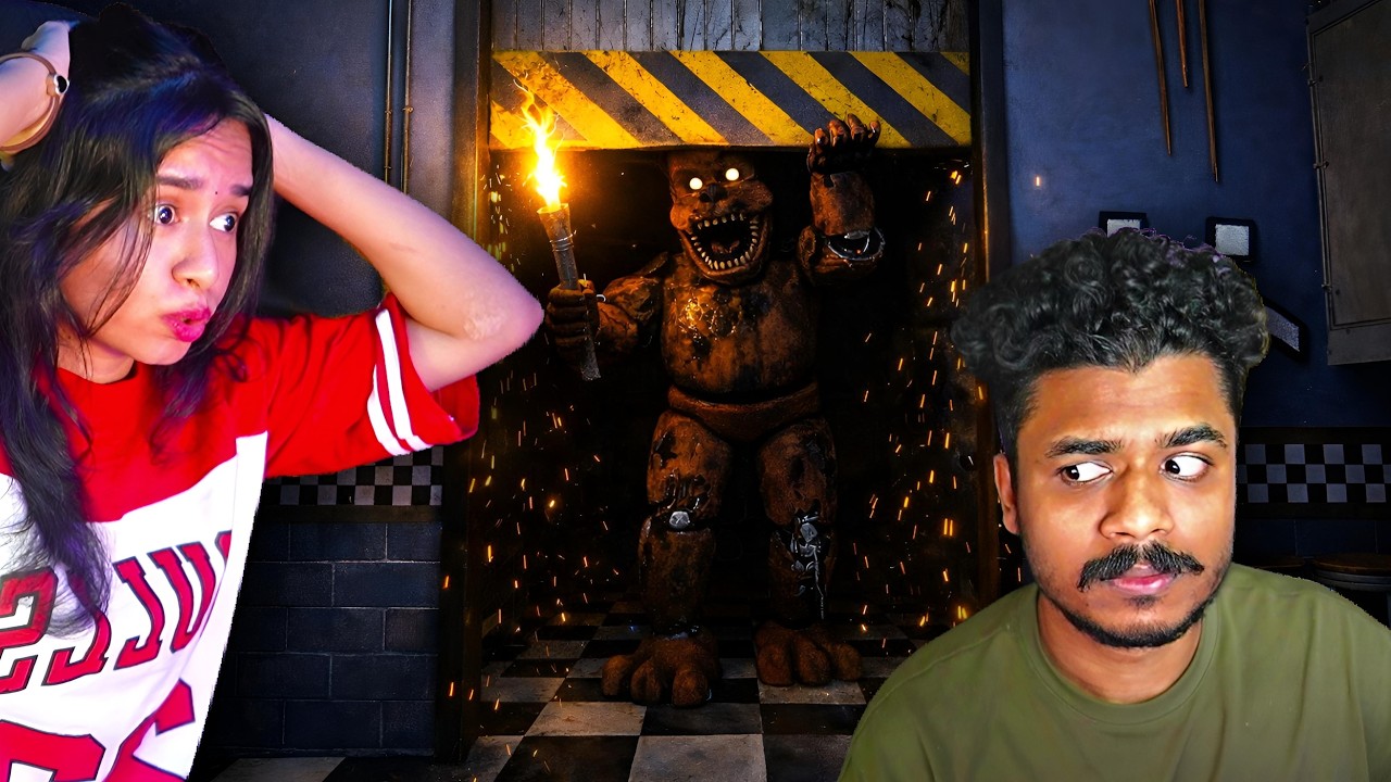 PLAYING FNAF ETERNAL NIGHTS IN ROBLOX GONE WRONG😱 @maalbro