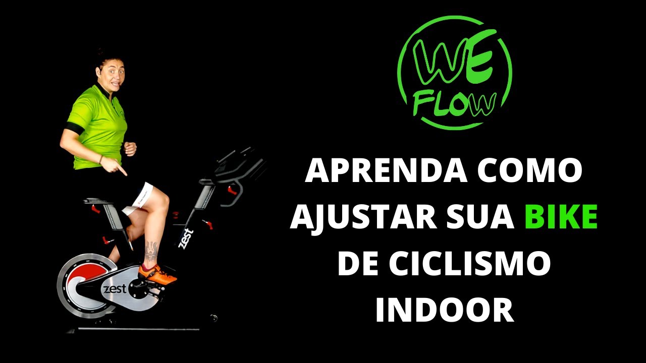 Aprenda a regular sua bicicleta de ciclismo indoor