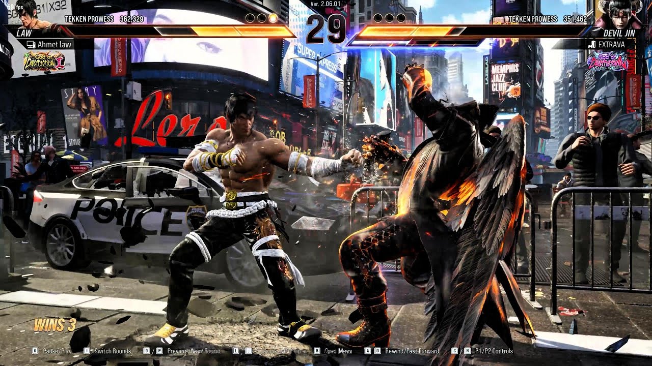 Tekken 8 law online (Ranked) Destruction Player Match