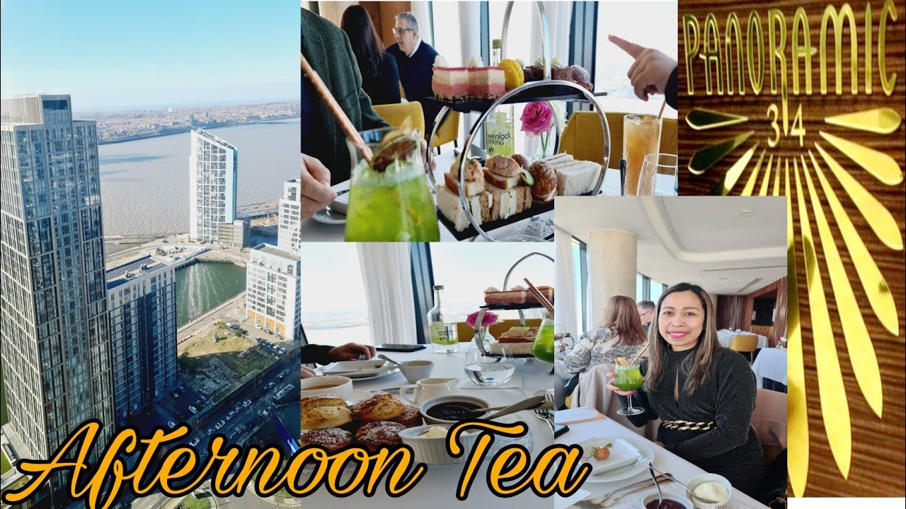 Afternoon Tea at Panoramic 34 (Liverpool's highest fine dining restaurant)