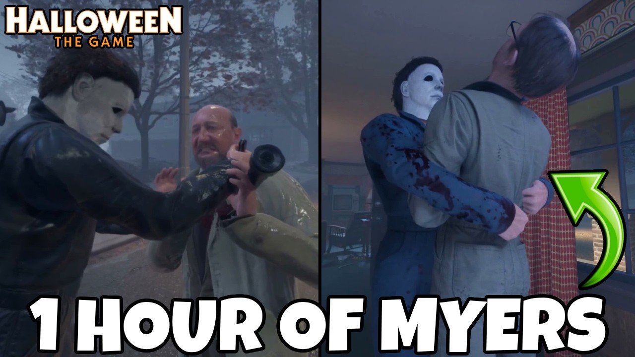 1 час геймплея за МАЙЕРСА | Halloween: The Game