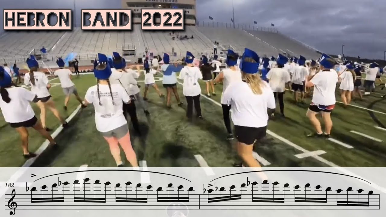 Hebron Band 2022 Clarinet Transcription
