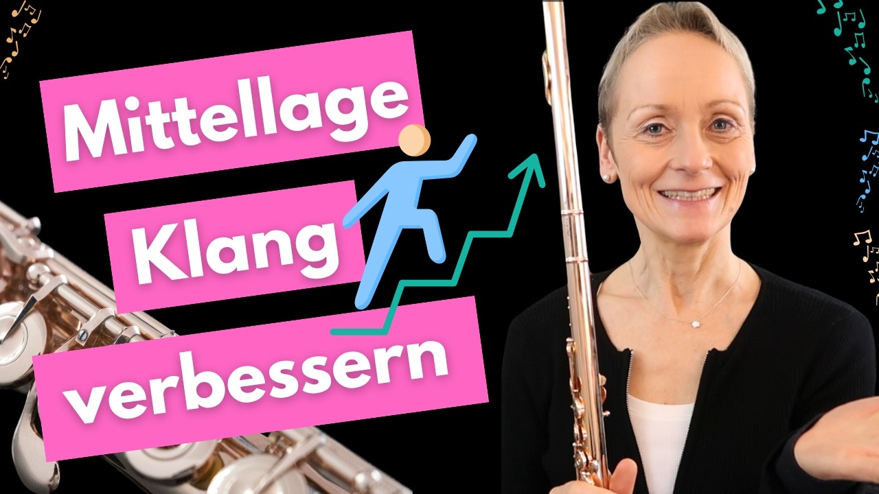 2. Oktave auf der Flöte klangschön und technisch richtig spielen