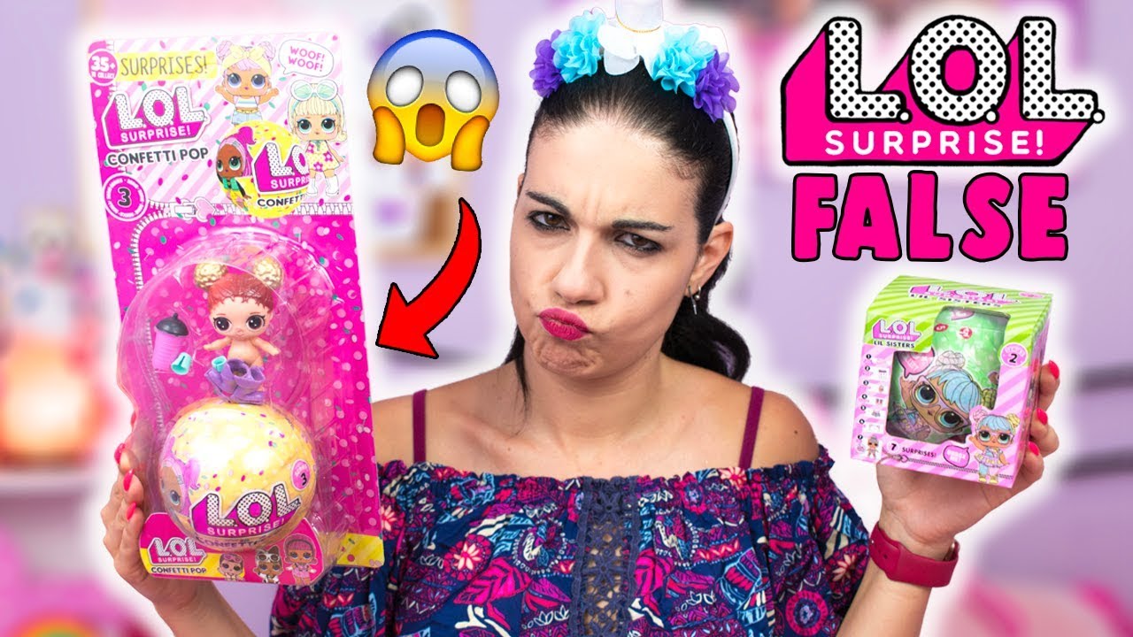 Apro due LOL SURPRISE FAKE trovate in EDICOLA!