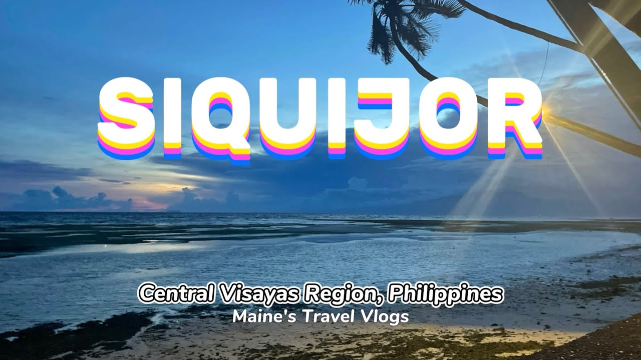 SIQUIJOR Travel Vlogs: Stayed at Tropical Fun-Ta-Sea Rentals/ Went to JJs Backpackers Village Part 2