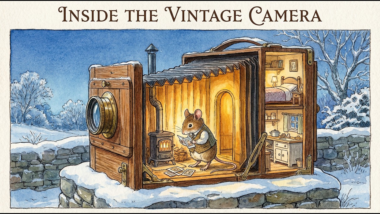 Внутри винтажной камеры ❄ Зимние воспоминания и сон | The Quiet Village