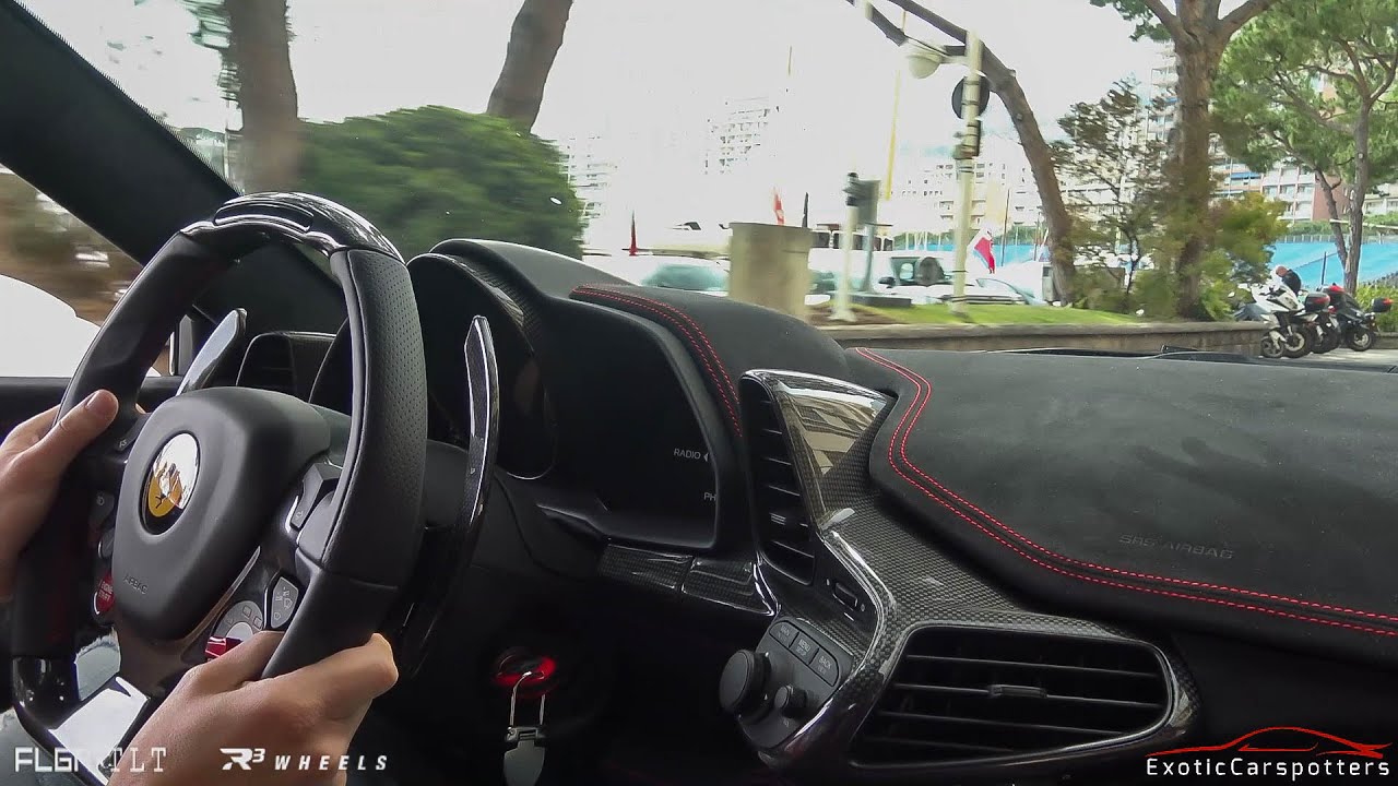 Onboard ride in a Ferrari 458 Speciale w/ Fi Exhausts ! LOUD Tunnel Accelerations
