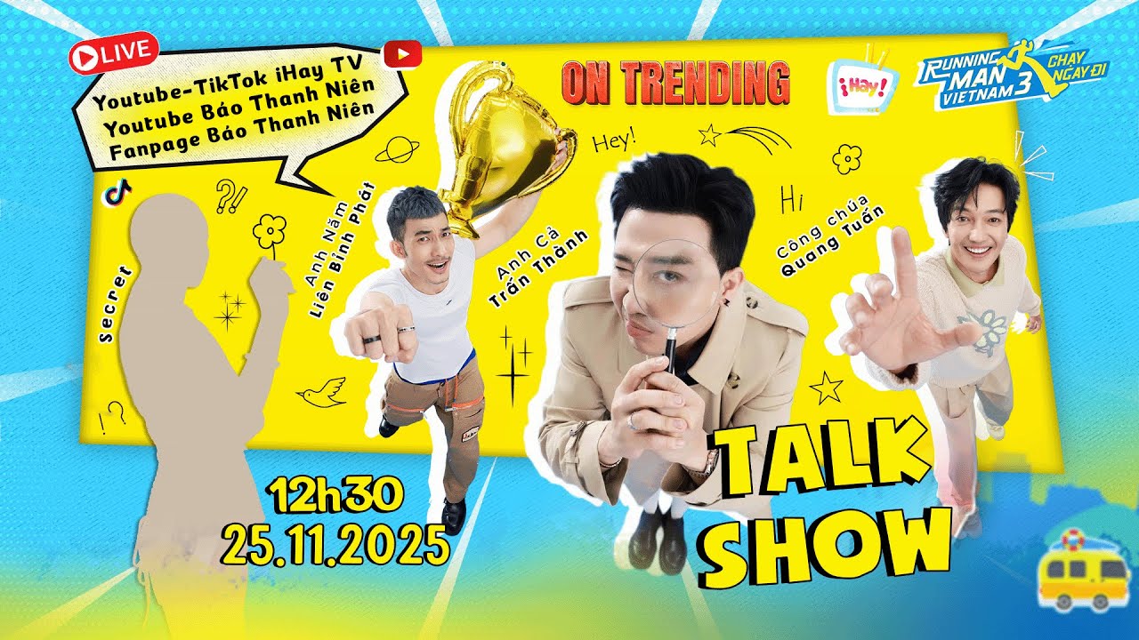 🎥 On trending | Trấn Th&agrave;nh, Li&ecirc;n Bỉnh Ph&aacute;t, Quang Tuấn sẵn s&agrave;ng 'đối đầu&rsquo; người b&iacute; ẩn