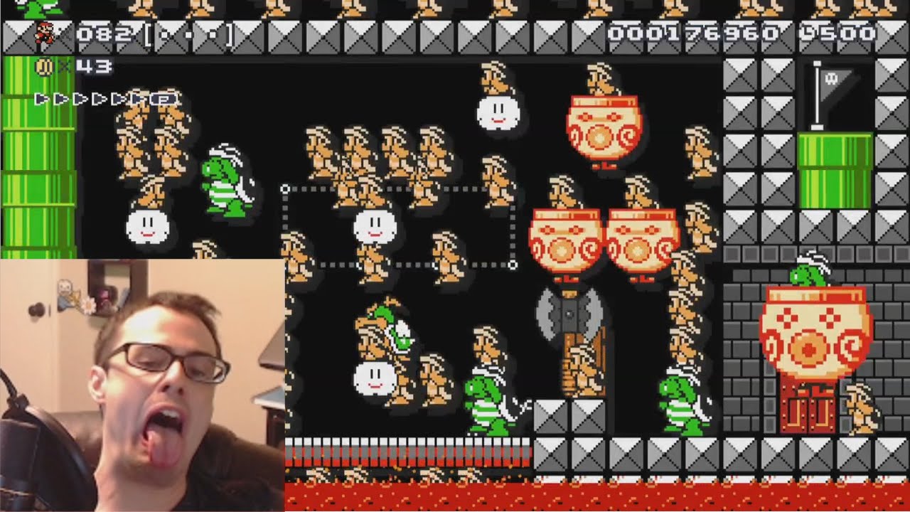 Mario Maker - You Troll Me and I'll Skip You, POKEEEEEMOOOOON! | Super Expert #9