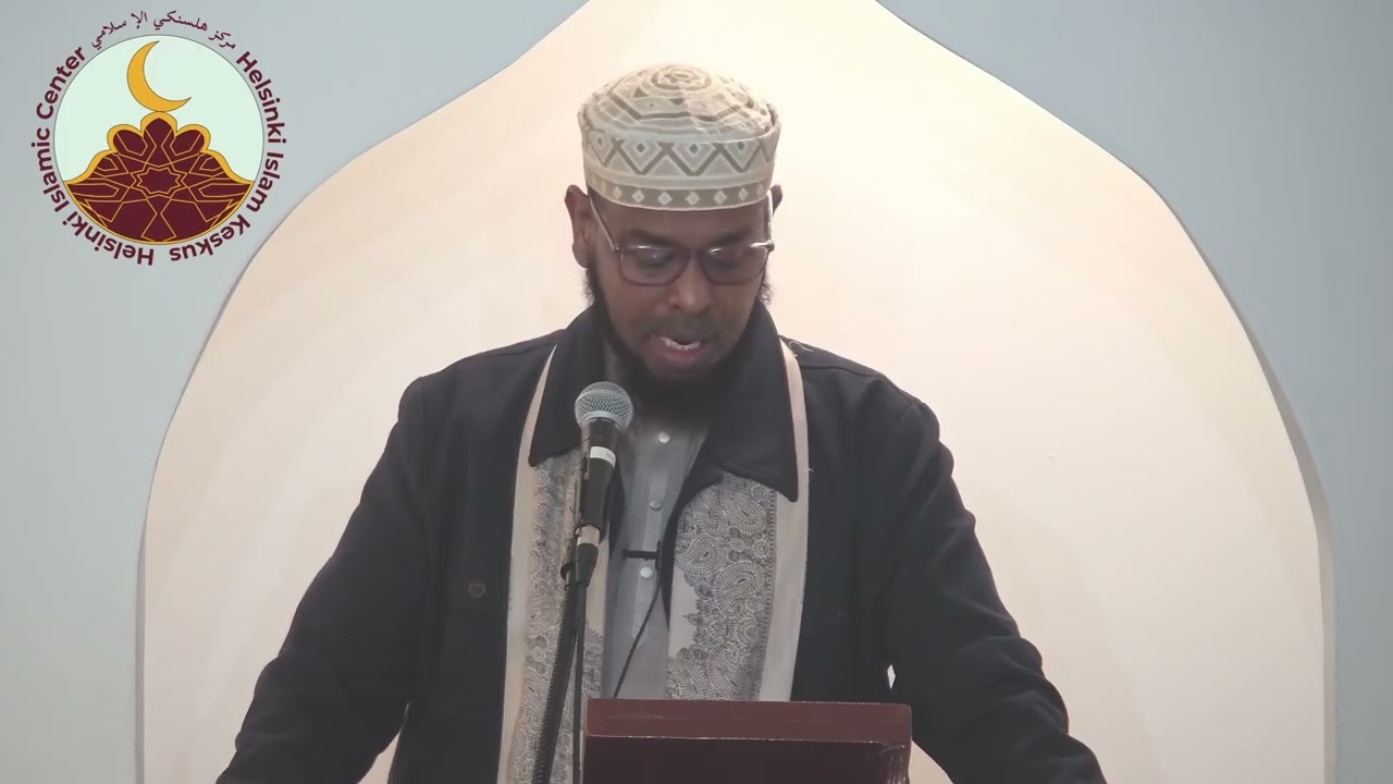 Sheikh Abdirisaq Sugulle Khudbah. إستقبال شهر رمضان Soo dhoweynta bisha Ramadaan.