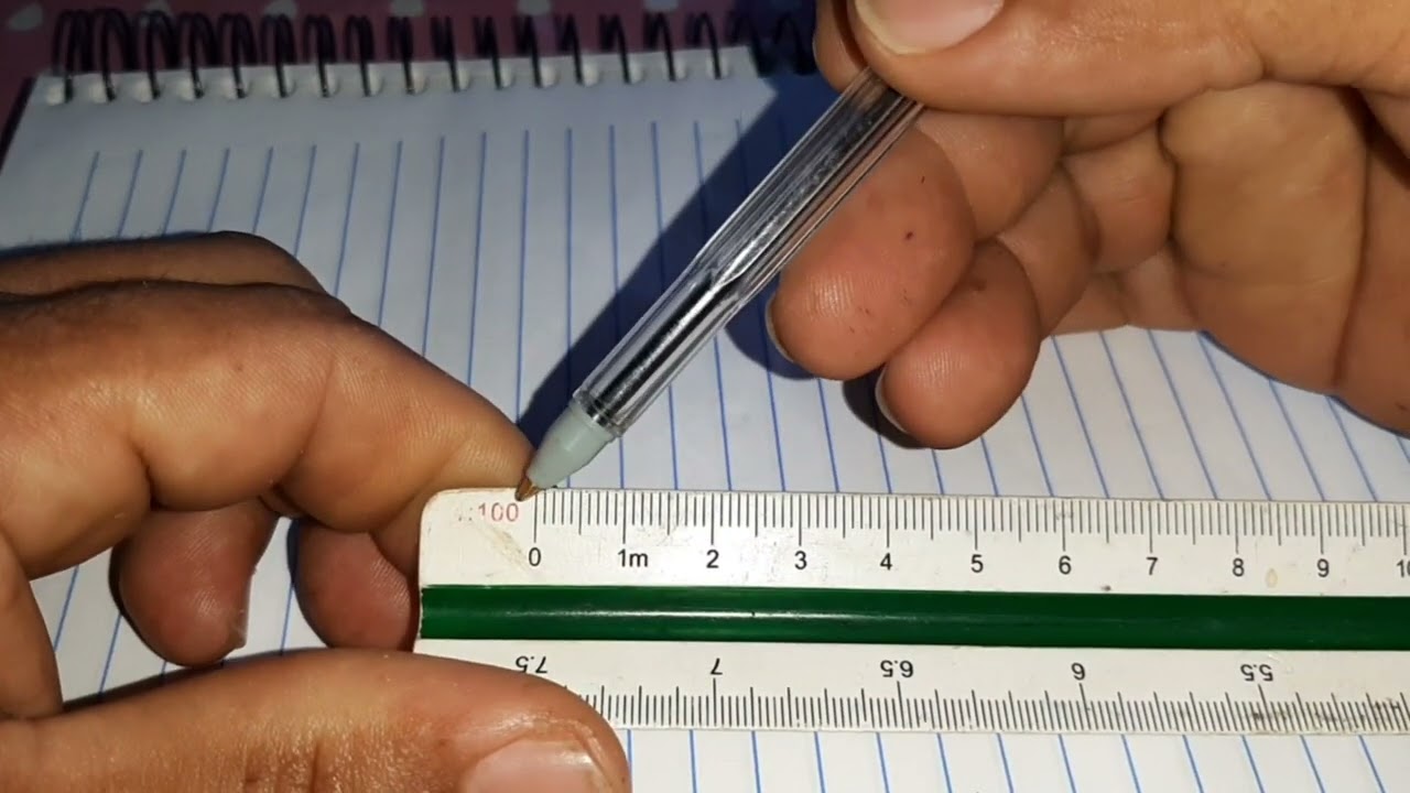 01_ Uso de escalimetro e trena em projetos: escala 1:100
