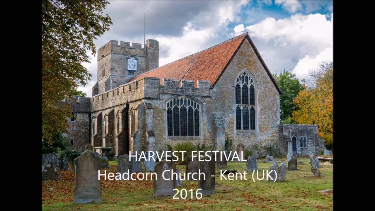 2016 Harvest Festival at Headcorn Church - Kent (UK)