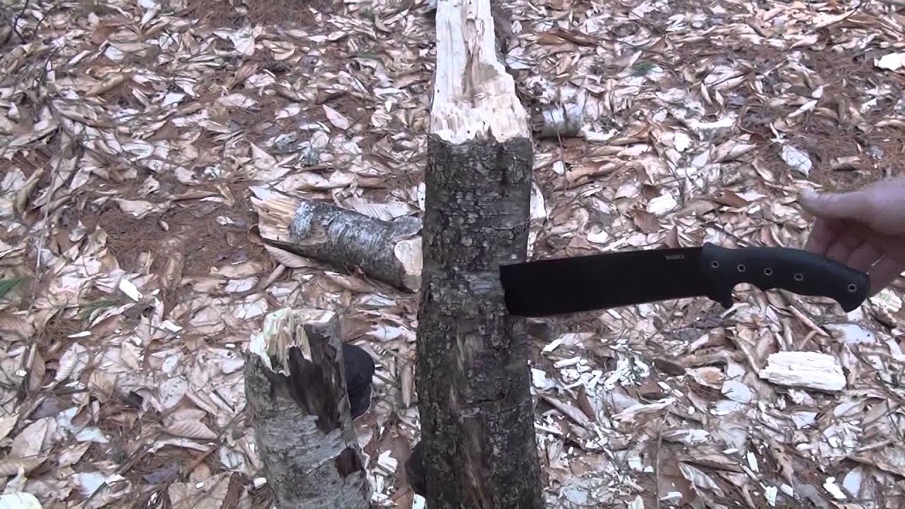 CRKT ChanceinHell Machete -Test TAKE 2