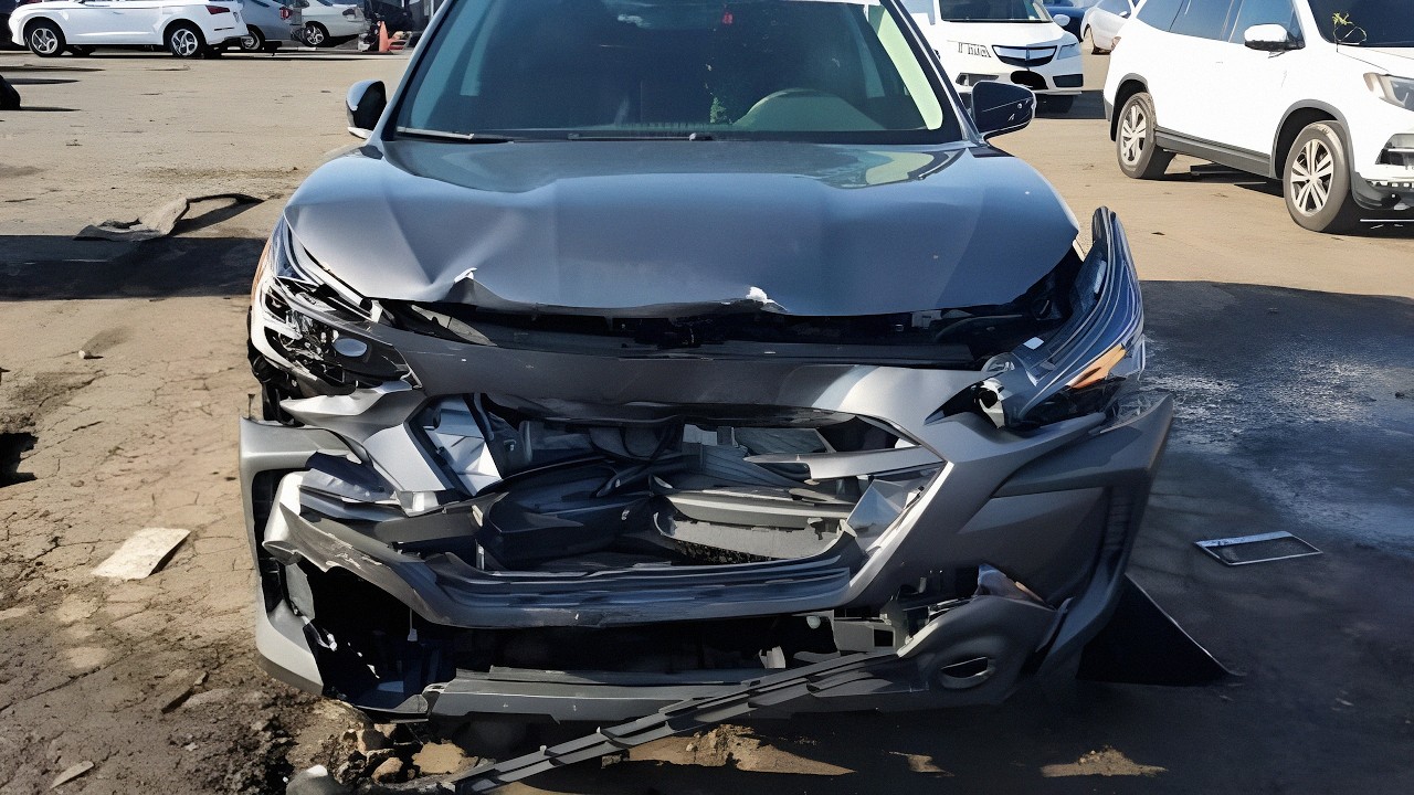 Repairing Salvage Outback 2025, ONLY 400 Miles / Reparación de un Subaru nuevo tras un accidente