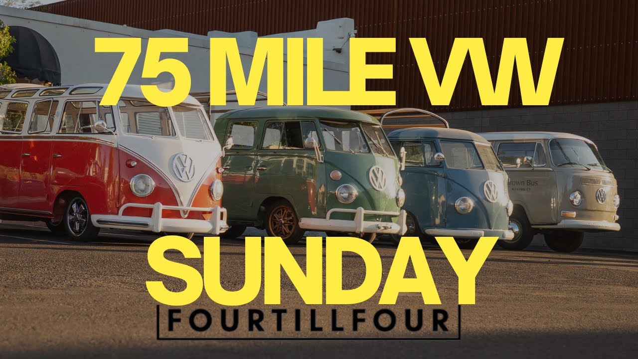 Vintage VW Sunday Cruise: 75 Miles Around the Valley 