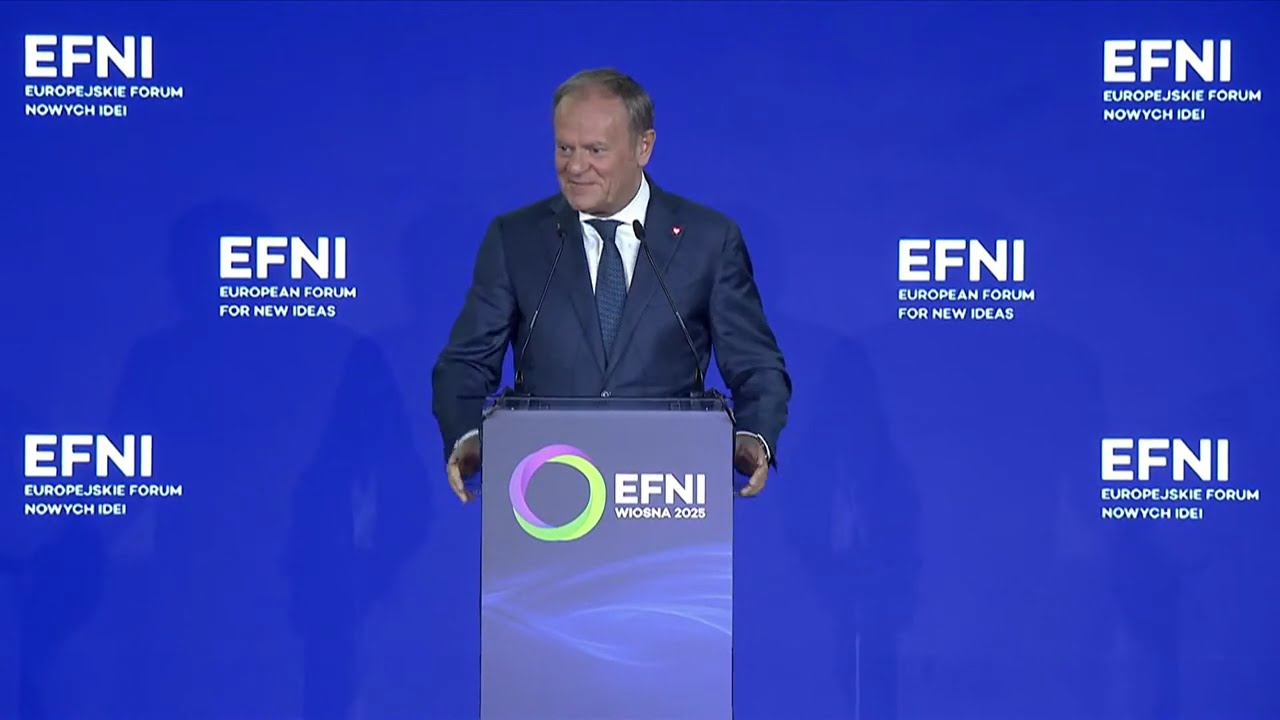 NA ŻYWO | Premier Donald Tusk podczas konferencji EFNI „Przyszłość pracy, praca przyszłości”.