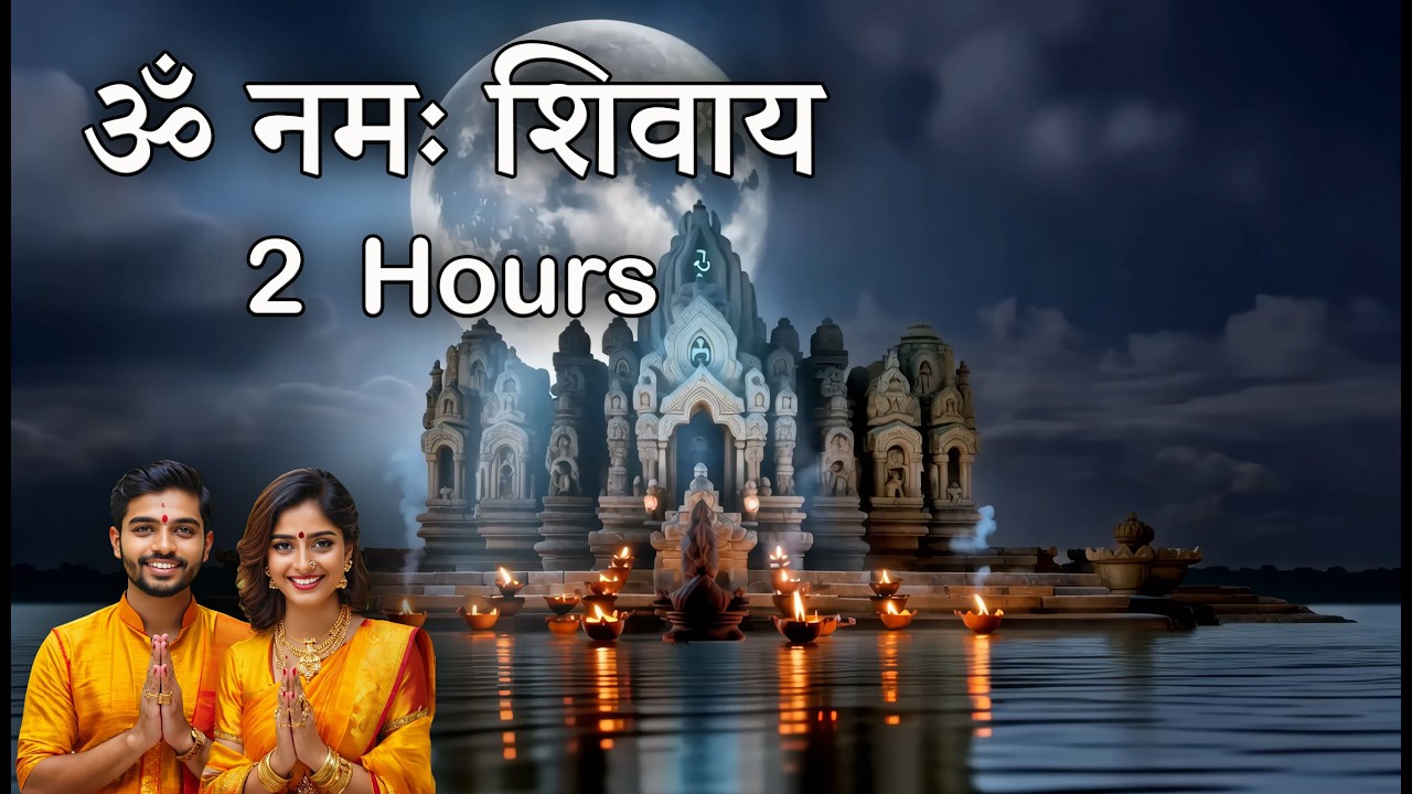ॐ नमः शिवाय Om Namah Shivaya | 2 Hours Powerful Chant | Bhakti bhari Raat | Bhakti Mantras